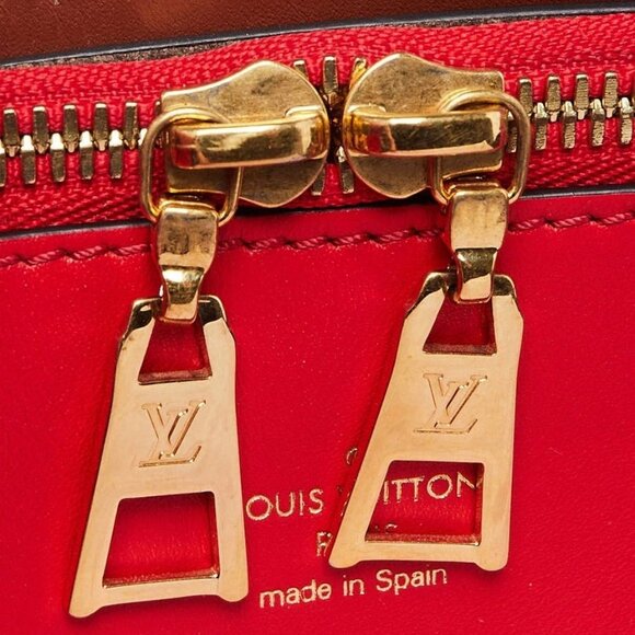 Louis Vuitton Red Monogram Canvas Millefeuille Bag - Picture 6 of 12